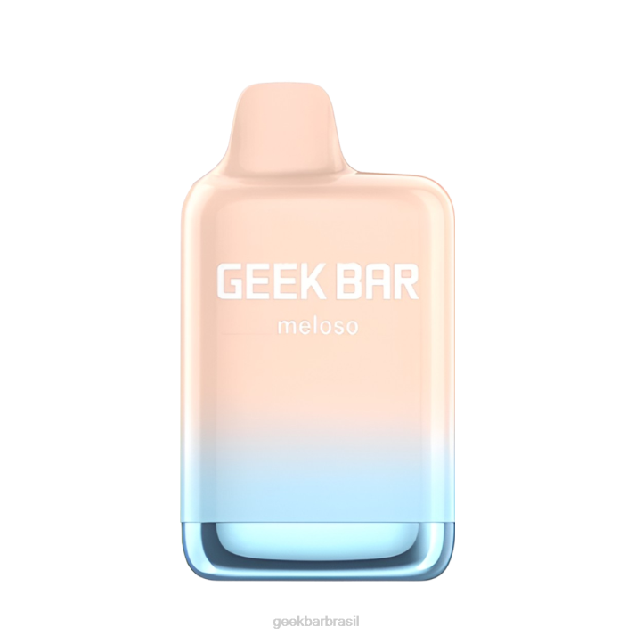 Geek Bar Brasil | Geek Bar Meloso vape descartável máximo 26B2141 gelo de morango