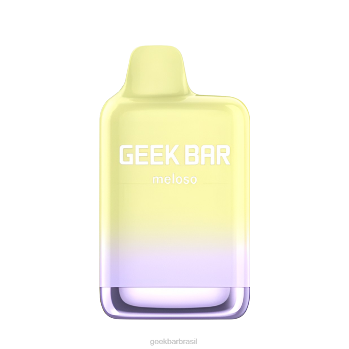 Geek Bar Sabores | Geek Bar Meloso vape descartável máximo 26B2134 gelo de melão fuji