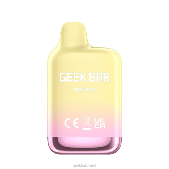 Geek Vape Brasil | Geek Bar Meloso mini vape descartável 26B2150 gelo de pêssego