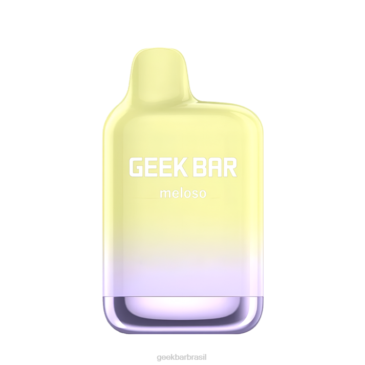 Geek Bar Brasil | Geek Bar Meloso vape descartável profissional 26B2121 gelo de abacaxi e coco