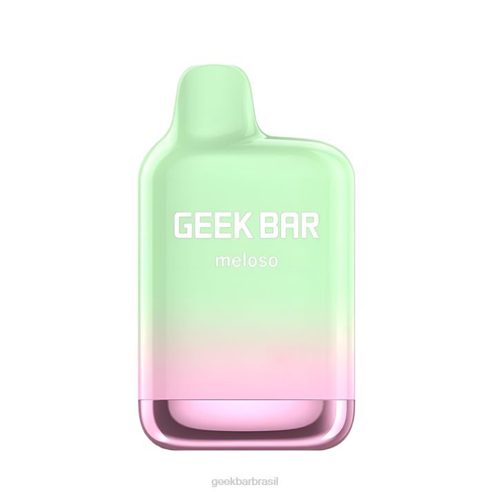 Geek Bar Sabores | Geek Bar Meloso vape descartável profissional 26B2124 gelo de melancia