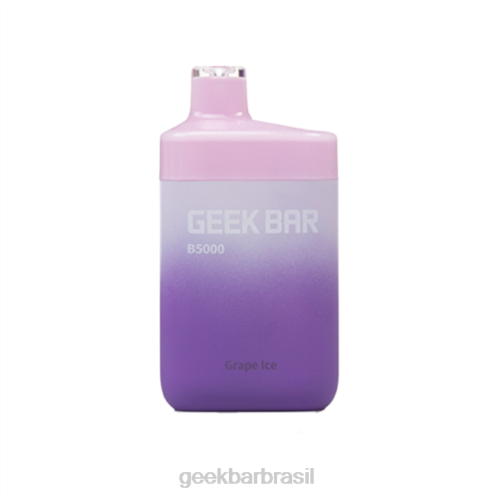 Geek Bar Comprar | Geek Bar b5000 descartável 26B228 gelo de uva