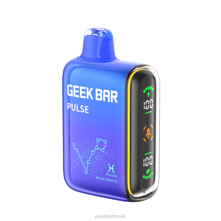 Geek Bar Comprar | Geek Bar Pulse vaporizador descartável de 15k 26B258 peixes cereja preta