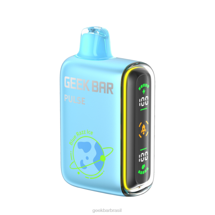 Geek Bar Vapor | Geek Bar Pulse vaporizador descartável de 15k 26B245 gelo azul