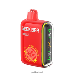 Geek Bar Pulse vaporizador descartável 15k cereja da Califórnia Z800Z646 Geek Bar Brasil