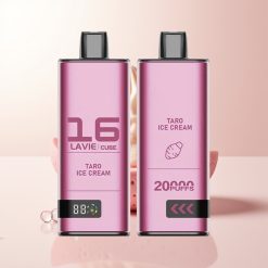 Lavie Cube 20000 Sorvete de Taro com 28ML e Tipo C