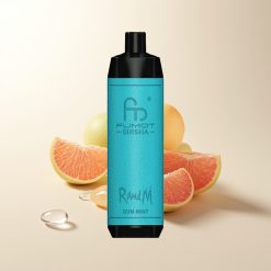 RandM Fumot Shisha 10000 Goma Hortelã com Indicador LED e Bobina Mesh 0.6ohm