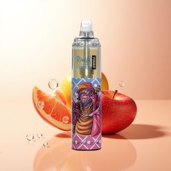 RandM Fumot Tornado 7000 Maçã Vermelha Limão com Bateria 850 MAH e Bobina Mesh