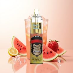 RandM Fumot Tornado 7000 Morango Melancia Limonada com Bateria 850 MAH e Luz RGB