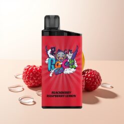 IGET Bar 3500 Amora Framboesa Limão 1400 mAh 1.2 Ohm Mesh Coil