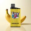 IGET Bar 3500 Banana Ice Gelo de Banana 1400 mAh 1.2 Ohm Mesh Coil