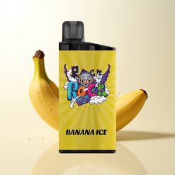 IGET Bar 3500 Banana Ice Gelo de Banana 1400 mAh 1.2 Ohm Mesh Coil