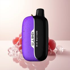 IGET Moon K5000 Grape Ice Uva Gelo Peso Líquido 81,5 g Tamanho 49,5x25,3x99,4 mm