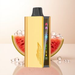 JNR Cruiser 12000 Melancia Gelo Vape Descartável Sem Carregar com Bateria Integrada e Tela de Animação