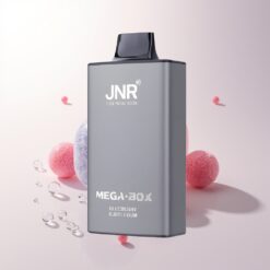 JNR Mega Box 25000 Blueberry Bubblegum - Chiclete de Mirtilo com 30ml de Líquido e Carga Rápida Type-C