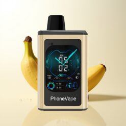 JNR PhoneVape 30000 Banana Ice Turbo Modo Ajustável