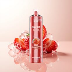 JNR Shisha Hookah 12000 Morango Gelo 750mAh Tipo-C