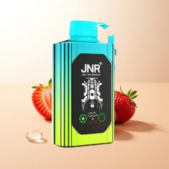 JNR Shisha Hookah Box 20500 Morango Kiwi - Display HD, Capacidade da Bateria 1000mAh, Conteúdo de Nicotina 0% 2% 5%