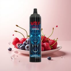 JNR Wolf Niplo 10000 Mirtilo Cereja Cranberry 20ml 650mAh
